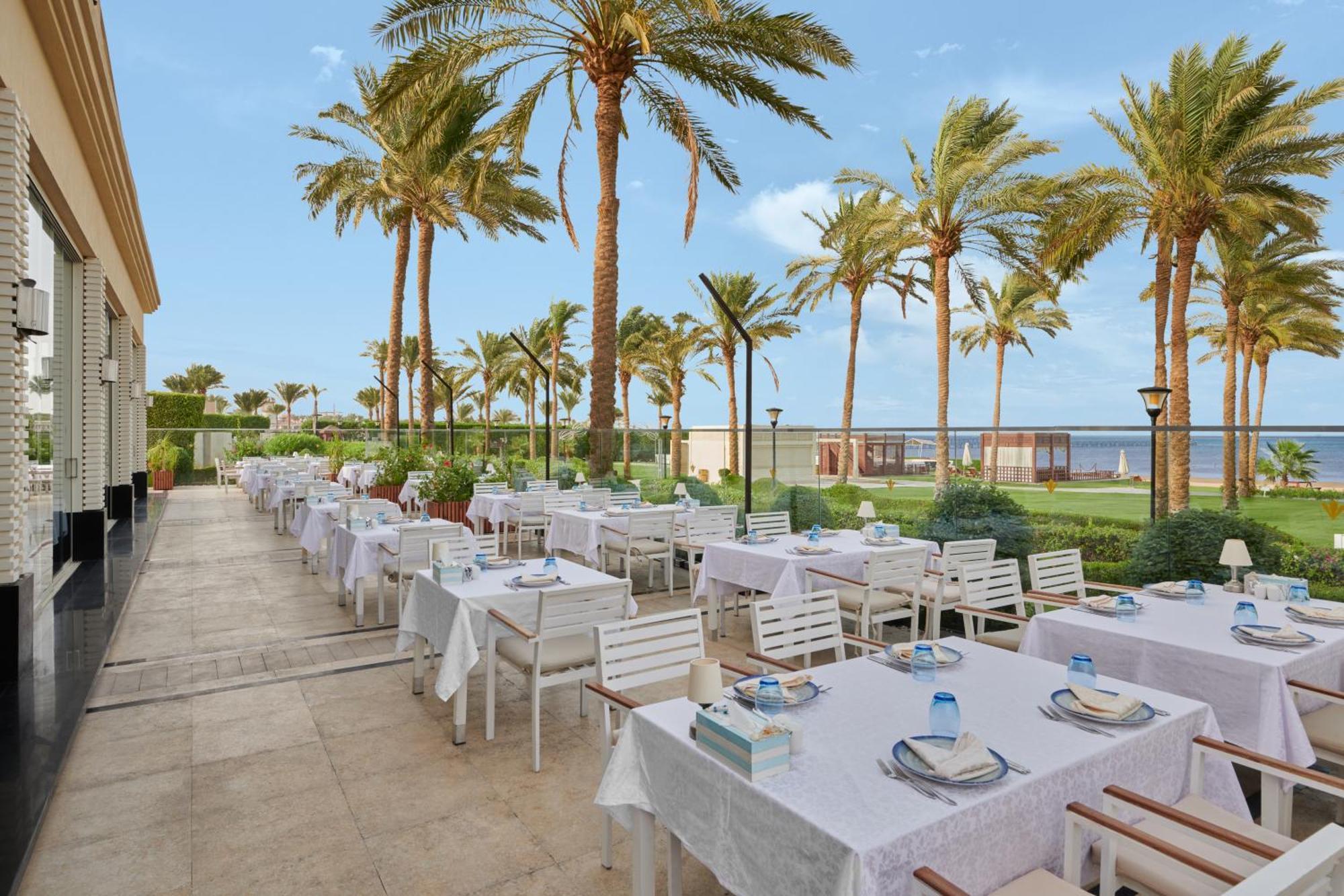Rixos Premium Seagate - Ultra All Inclusive Sharm el-Sheikh Exterior foto The terrace of the hotel